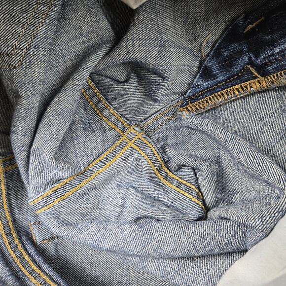 Y2k Levi's Premium Superlow Jeans Bootcut Cool Patch size 30L - Picture 15 of 16